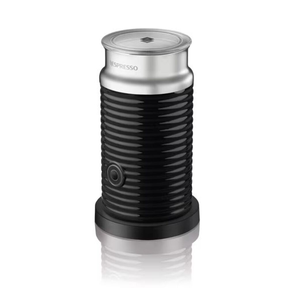 Nespresso Aeroccino 3 3694-US-BK Electric Milk Frother Hot Cold Foam Black 550W
